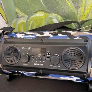 IBASTEK BLUETOOTH SPEAKER Model # 54B-BPSY
